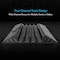 Pyle Cable Protector End Cap, 1.96 in H, 7.08 in L, 16.10 in W, 4 Channel, Thermoplastic Rubber PCBL106ENDCP03 - alternate 4